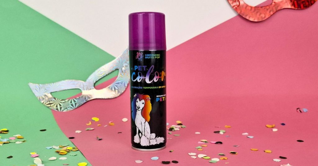 Spray pet color carnaval