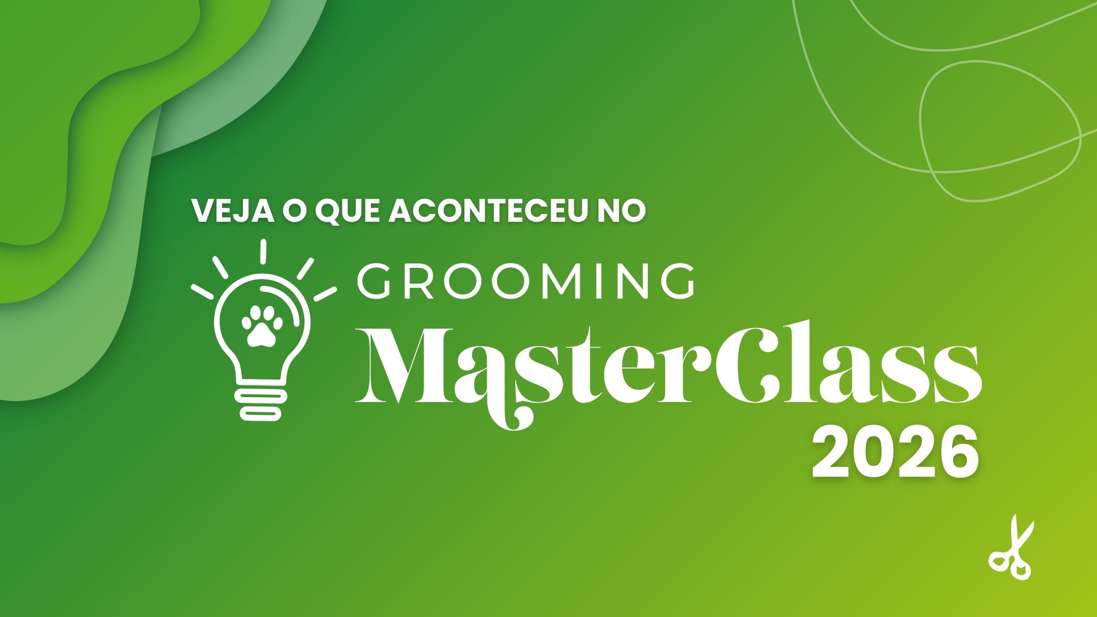 Grooming masterclass 2026 capa
